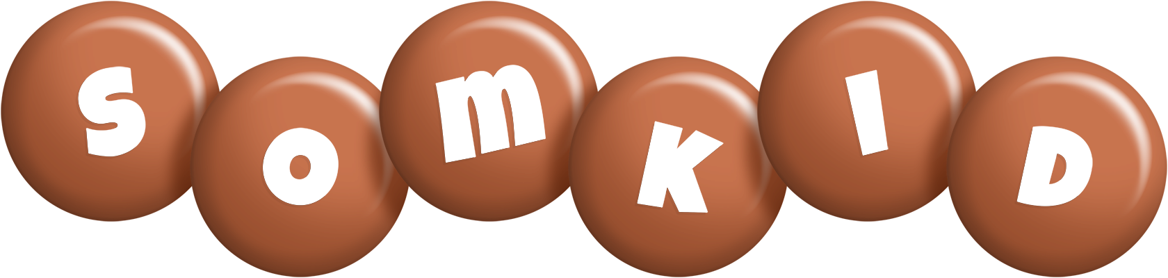 Somkid candy-brown logo