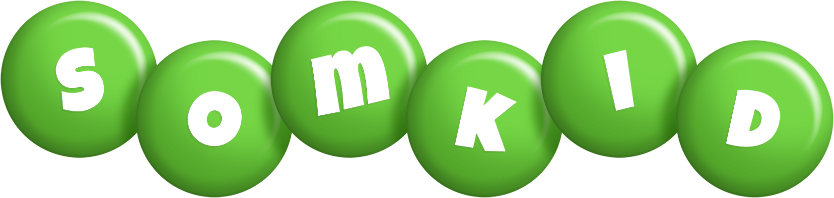 Somkid candy-green logo