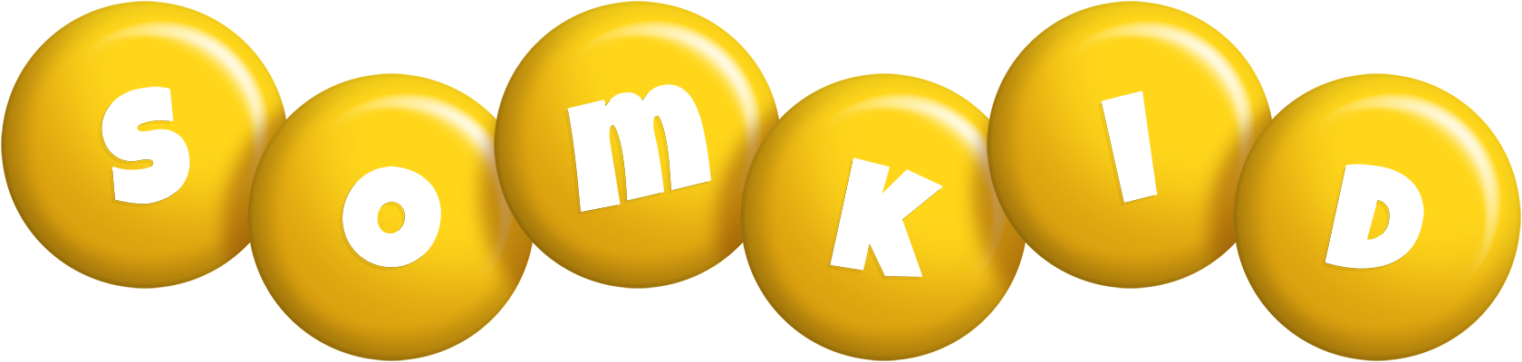 Somkid candy-yellow logo