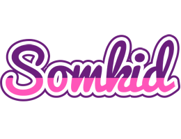 Somkid cheerful logo