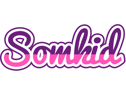 Somkid cheerful logo
