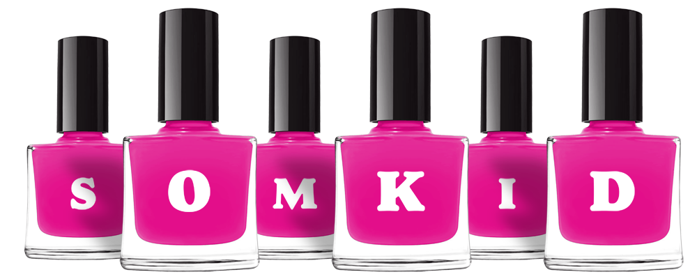 Somkid nails logo