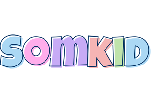 Somkid pastel logo