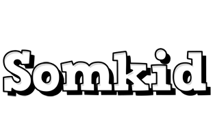 Somkid snowing logo