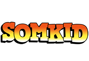 Somkid sunset logo