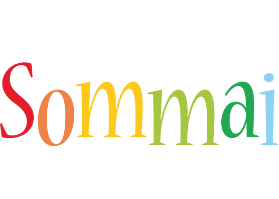 Sommai birthday logo