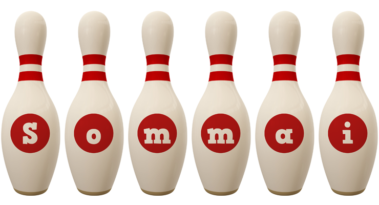 Sommai bowling-pin logo
