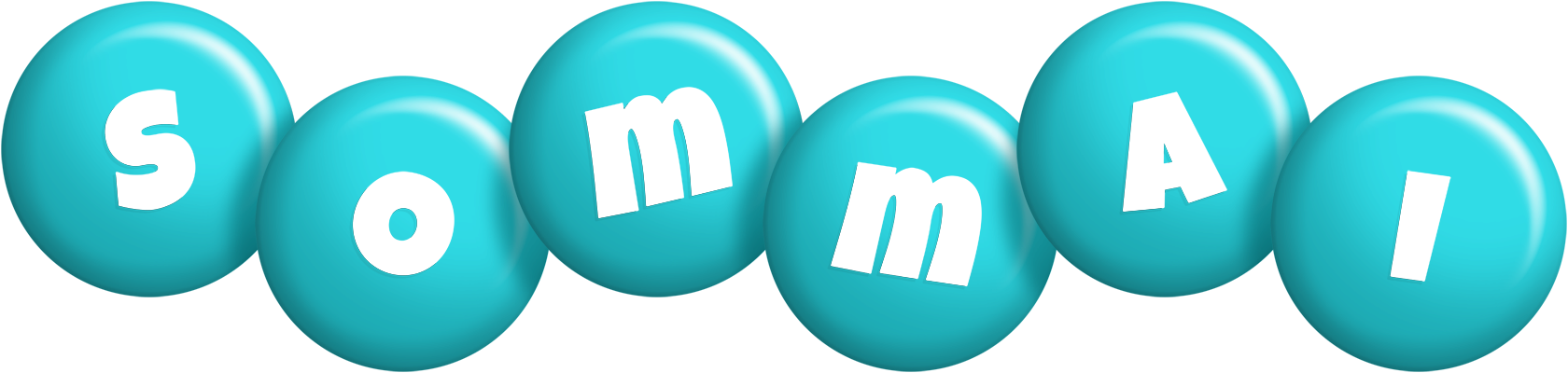 Sommai candy-azur logo