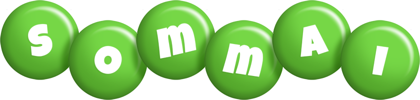 Sommai candy-green logo