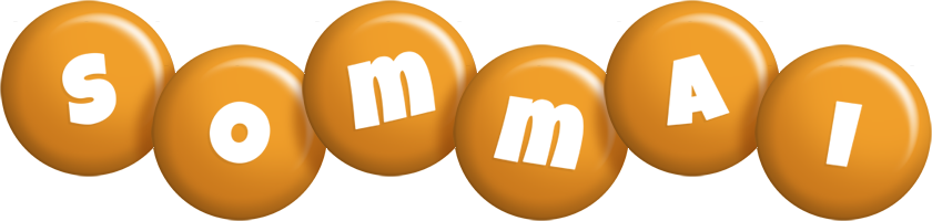 Sommai candy-orange logo