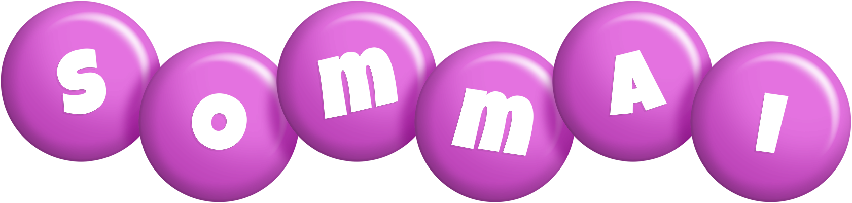 Sommai candy-purple logo