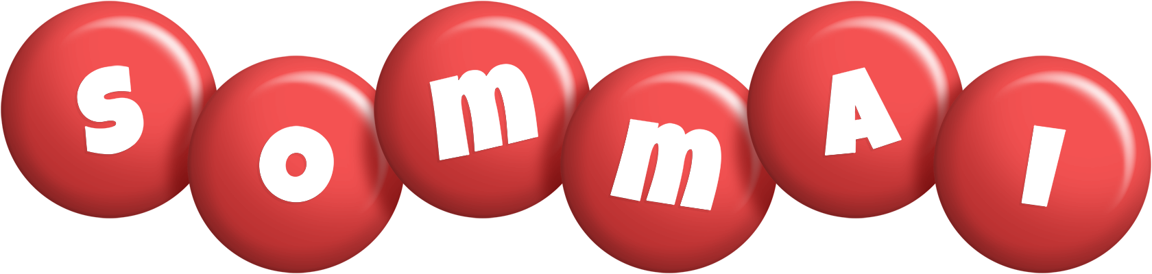 Sommai candy-red logo
