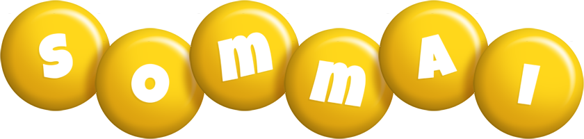 Sommai candy-yellow logo