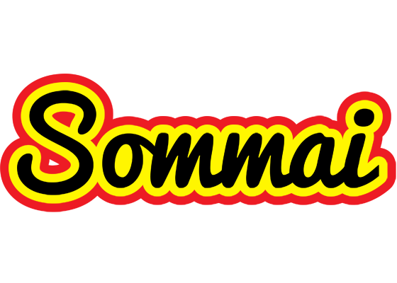 Sommai flaming logo