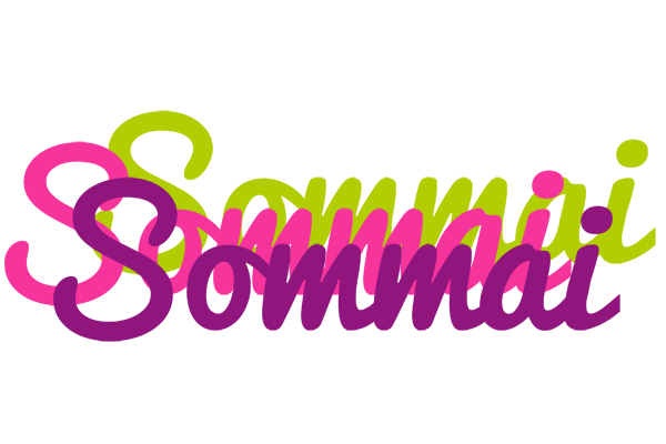 Sommai flowers logo