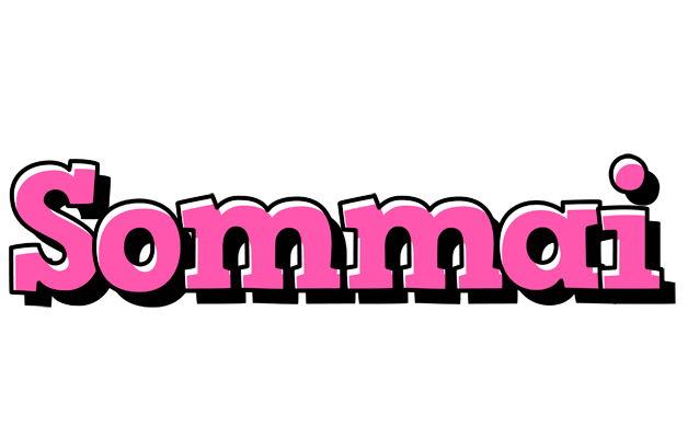 Sommai girlish logo