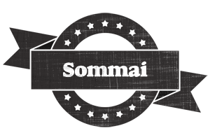 Sommai grunge logo