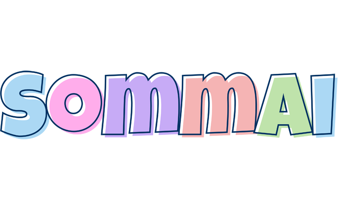 Sommai pastel logo