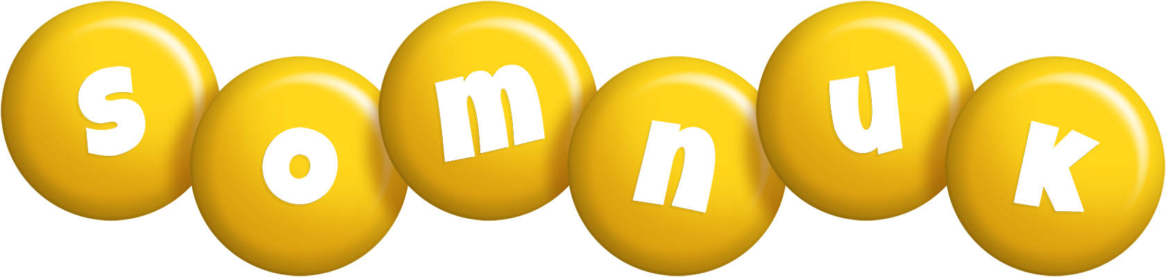 Somnuk candy-yellow logo