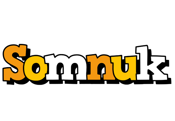 Somnuk cartoon logo