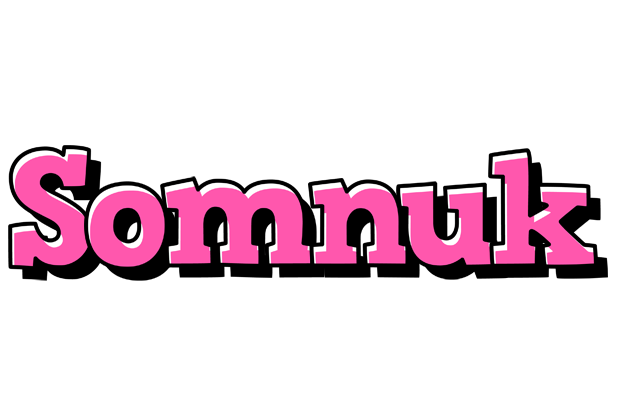 Somnuk girlish logo