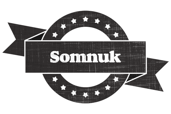 Somnuk grunge logo