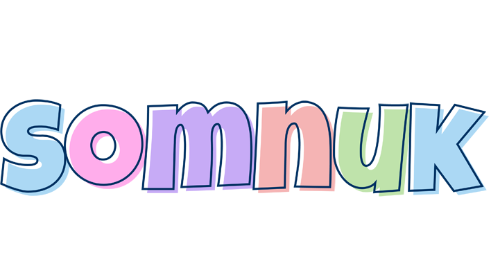 Somnuk pastel logo