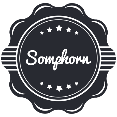 Somphorn badge logo