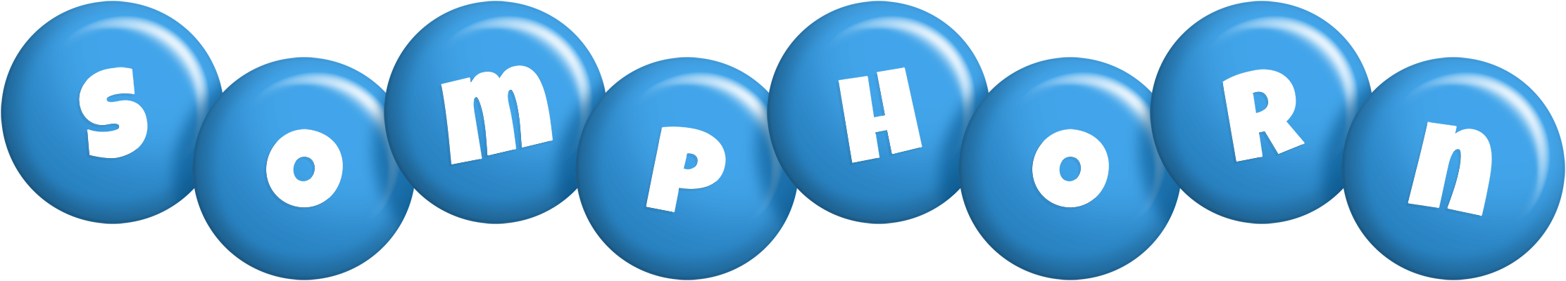 Somphorn candy-blue logo