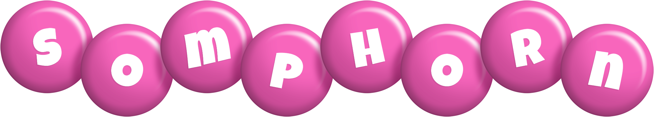 Somphorn candy-pink logo