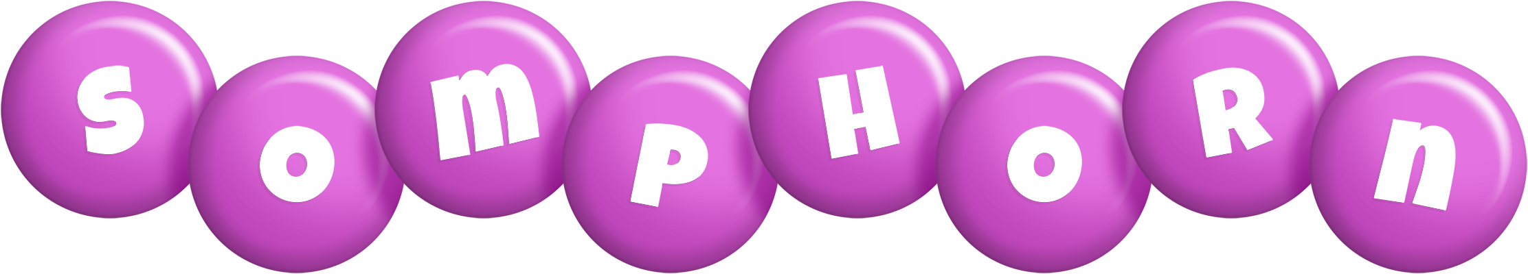 Somphorn candy-purple logo