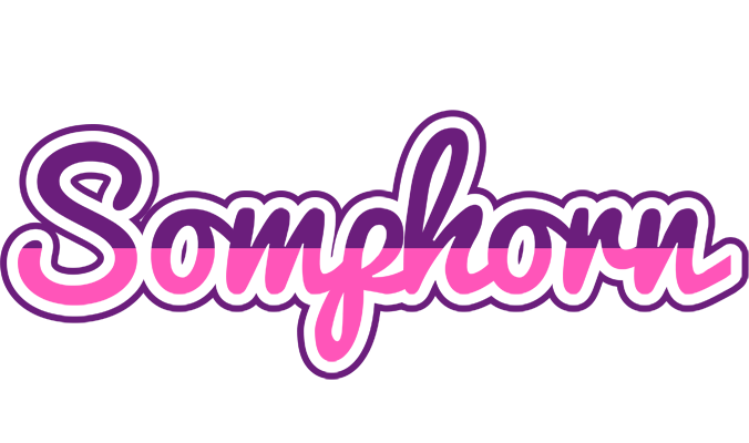 Somphorn cheerful logo