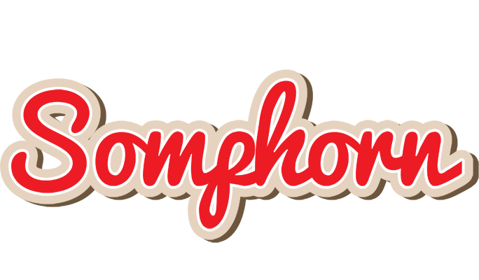 Somphorn chocolate logo