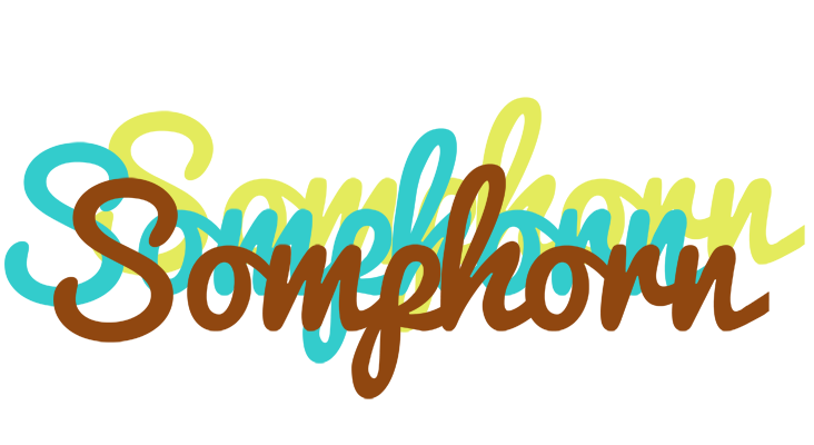 Somphorn cupcake logo