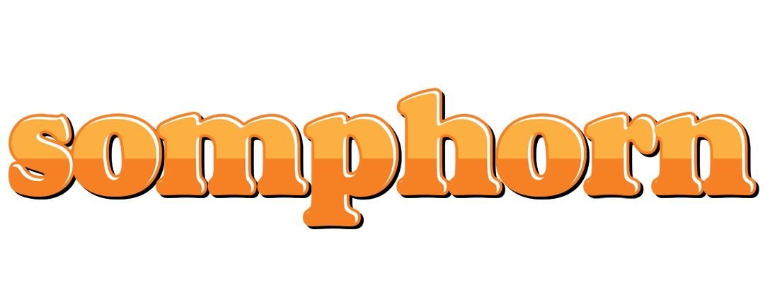 Somphorn orange logo