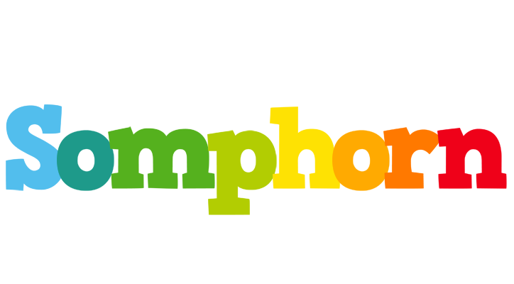 Somphorn rainbows logo