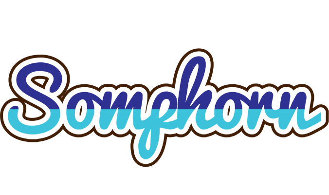 Somphorn raining logo