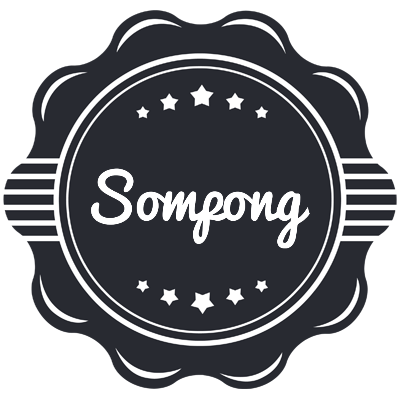Sompong badge logo