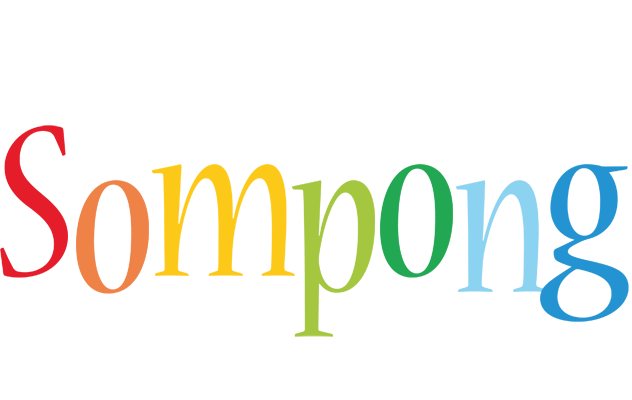 Sompong birthday logo