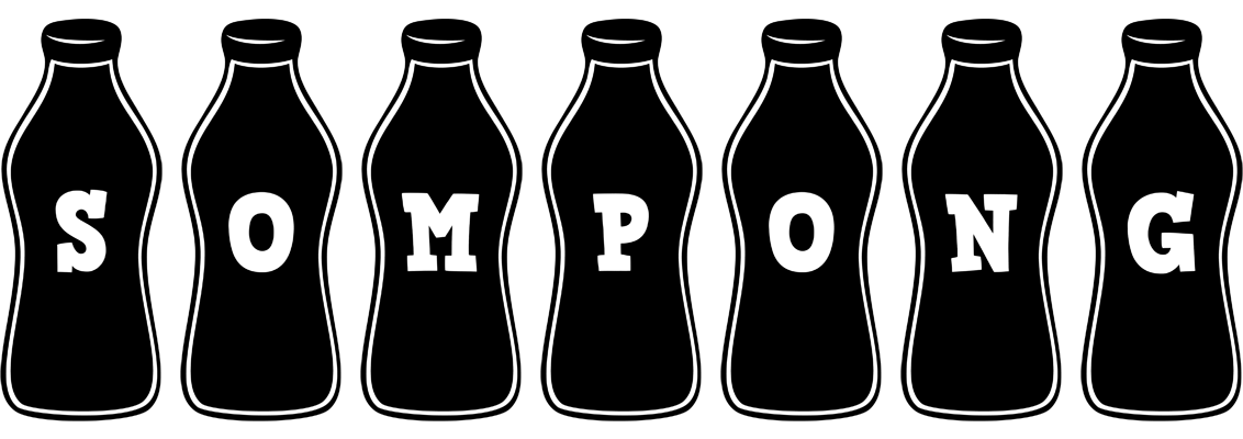 Sompong bottle logo