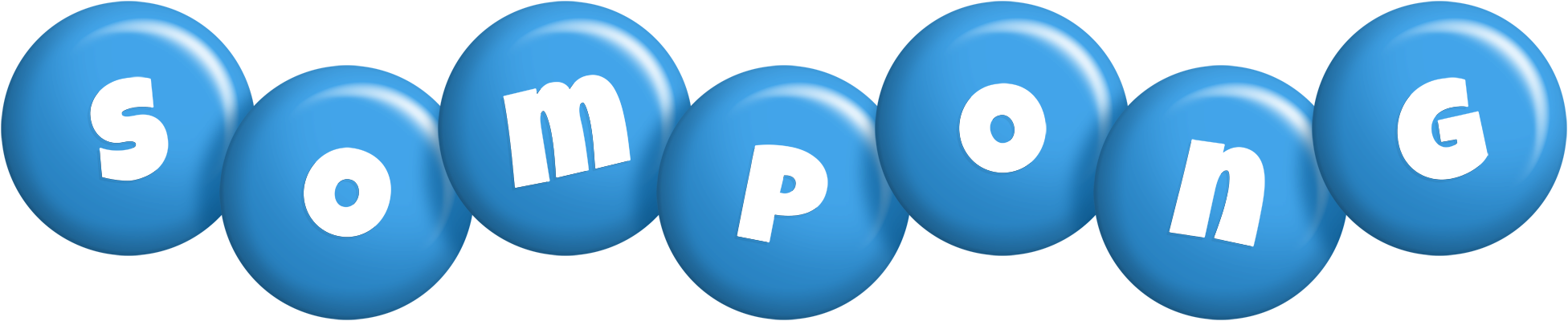 Sompong candy-blue logo
