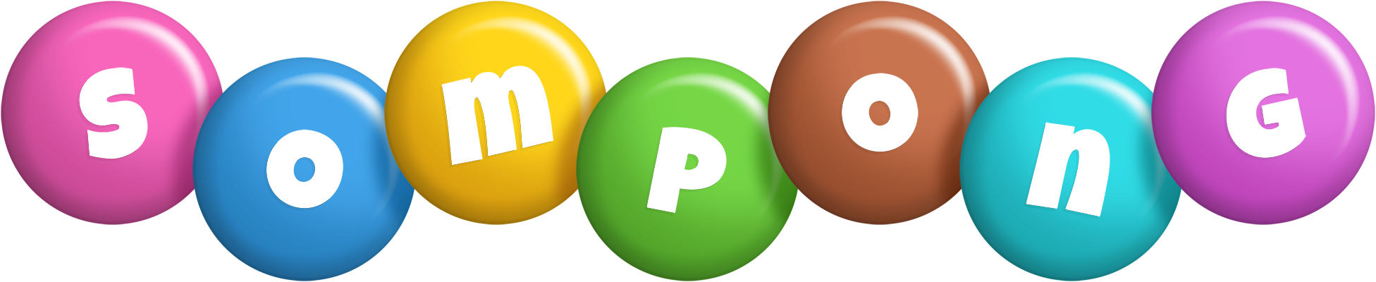 Sompong candy logo