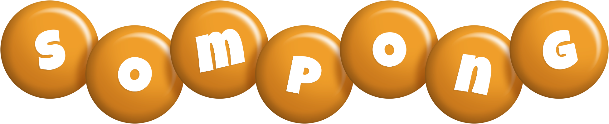 Sompong candy-orange logo