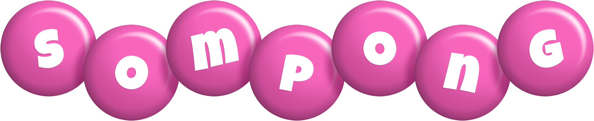 Sompong candy-pink logo