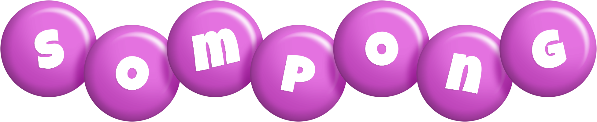 Sompong candy-purple logo
