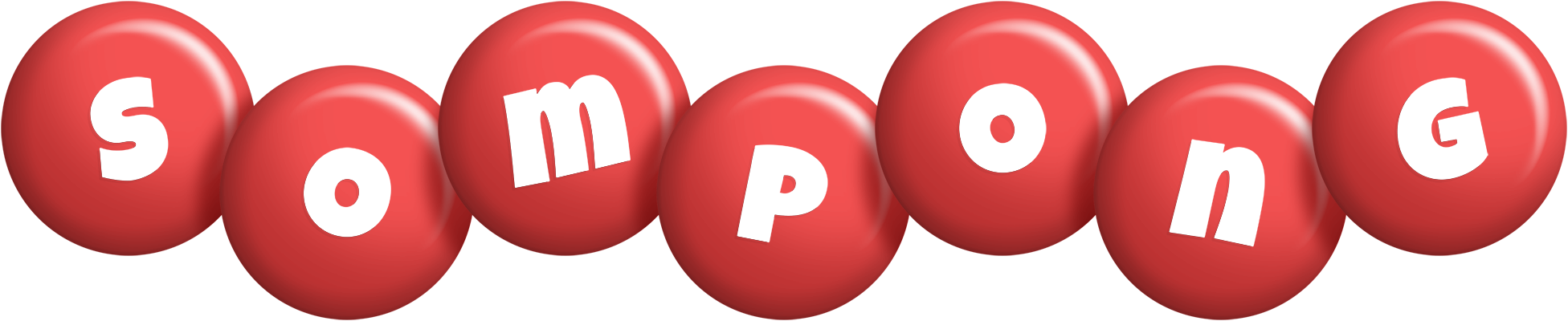 Sompong candy-red logo