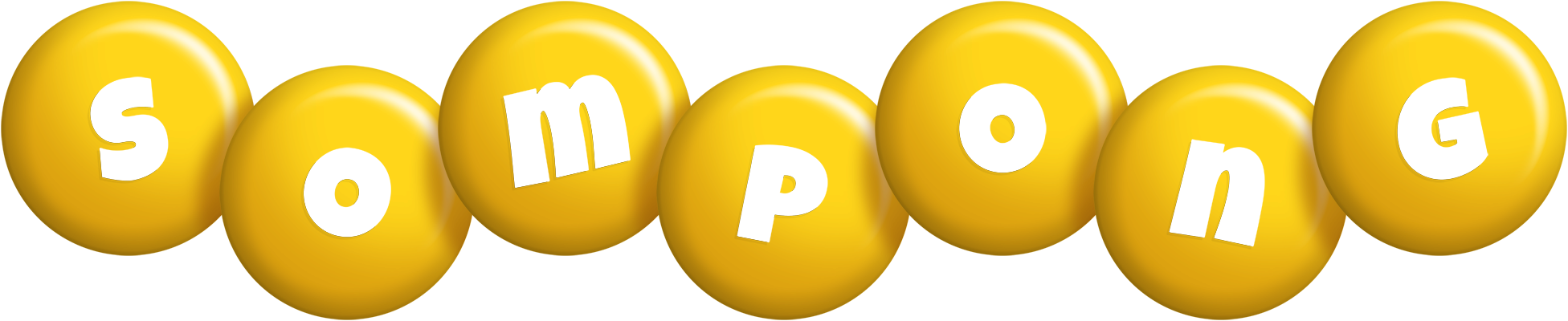 Sompong candy-yellow logo