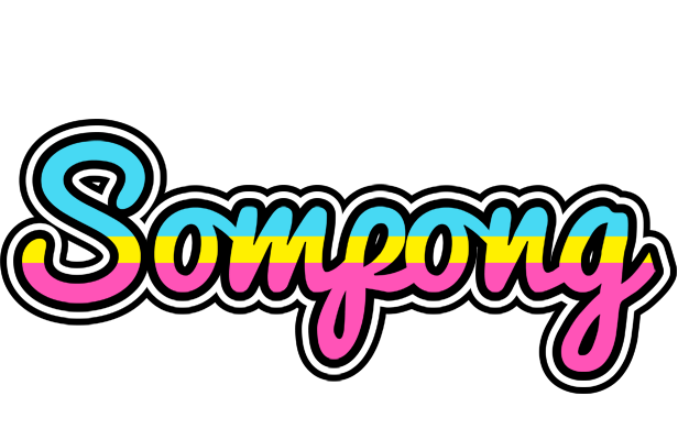 Sompong circus logo