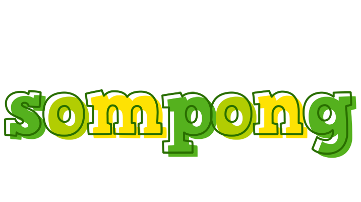 Sompong juice logo