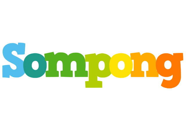 Sompong rainbows logo